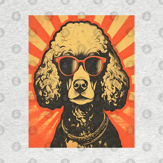 Pop Art Poodle by Chromatic Fusion Studio